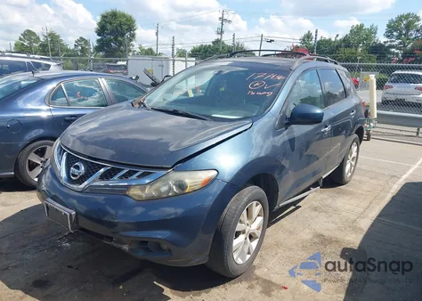 2011 Nissan Murano Sl z USA, uszkodzony, nr VIN JN8AZ1MW5BW177436